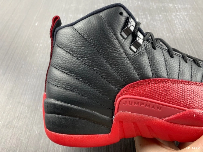 1st Kicks Shoes Game Flu Retro Jordan 12 130690-002 (2016) 0629